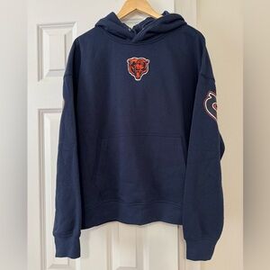 Navy Blue Hoodie with Chicago Bears Logo